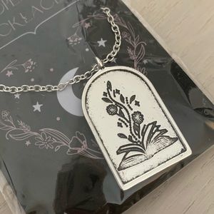 Bookish Box “I’m an Open Book” Necklace